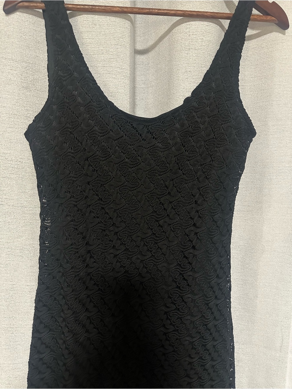 Apt. 9 Black Lace Maxi Dress Women’s Small Sleeveless Lined - Picture 4 of 5